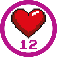 Teen Badge 12 Hours Badge