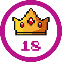 Teen Badge 18 Hours Badge