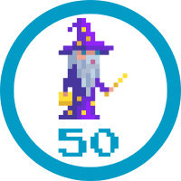 Teen Badge 50 Hours Badge