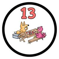 Kids Badge 13 Badge