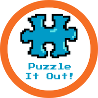 Puzzle It Out! Badge