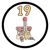 Kids Badge 19 Badge