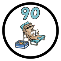 Kids Badge 90 Badge