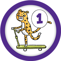 Pre-K Badge 1 - June 29-August 14 Badge
